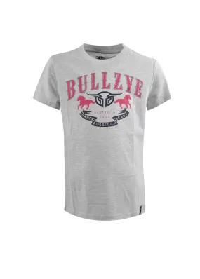 Bullzye Girls Faster Crew Neck Tee