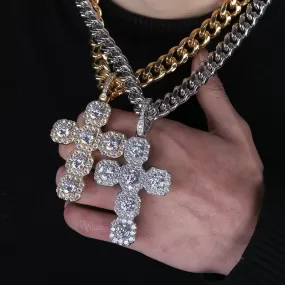 CZ Cross Pendant