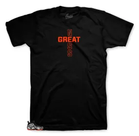 Foamposite Snakeskin Shirt -  Greatness Cross - Black