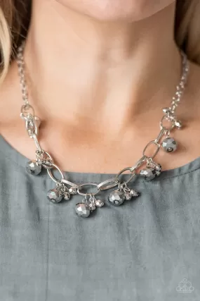 Lets Get This FASHION Show On The Road! - Silver Paparazzi Jewelry Necklace