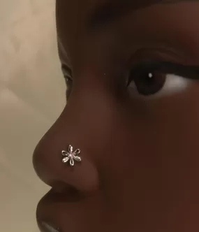 New Flower Nose Stud Piercing Jewelry