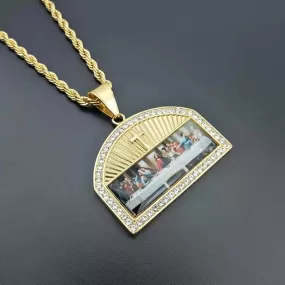 The Last Supper Oil Painting Pendant