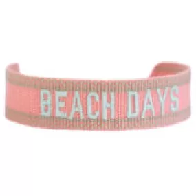 WOVEN BRACELET BEACH DAYS